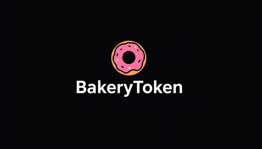 BakeryToken logo on dark background, BakeryToken price prediction.