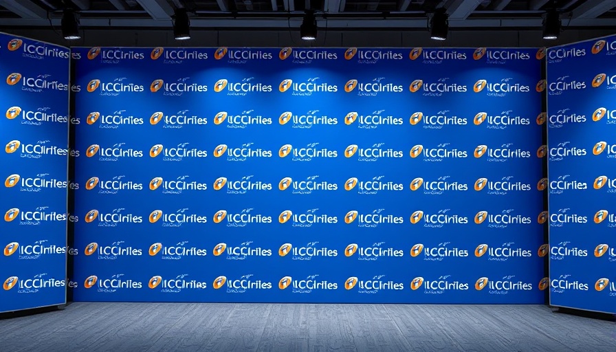 ICICI Securities logo on corporate backdrop