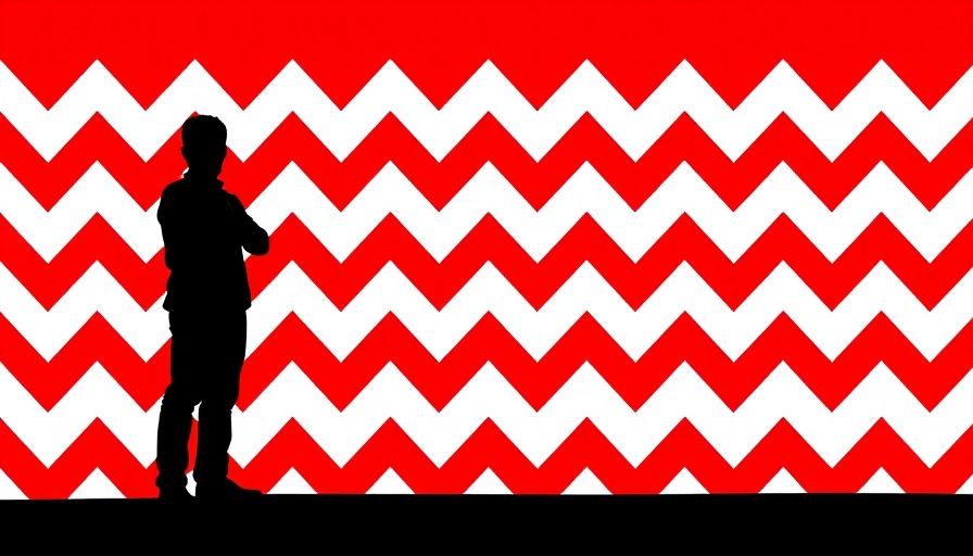 Silhouetted figure with thumbs up on red background, crypto gamblers debate.