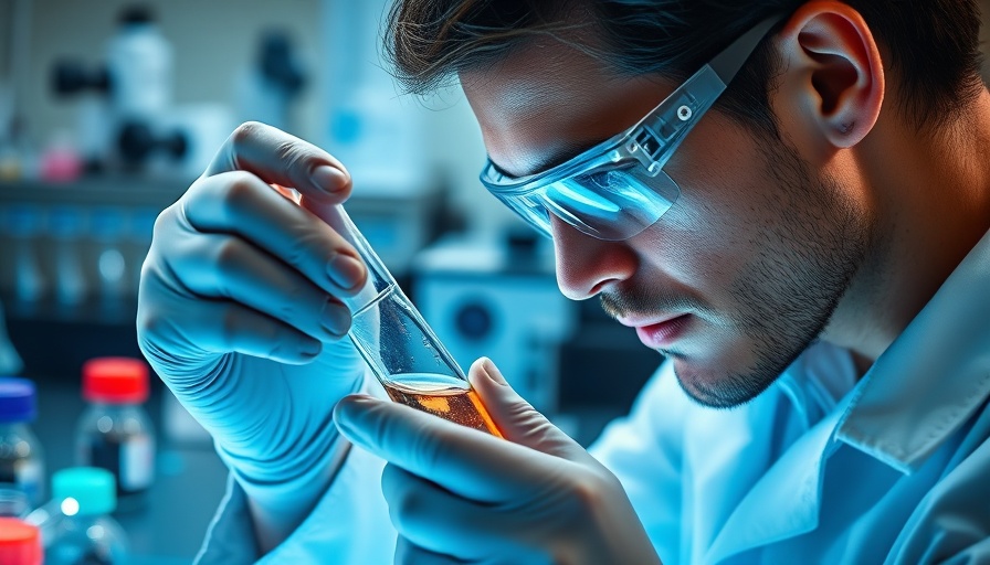 Chemicals Market Impact on Cryptocurrency Trading, scientist analyzing sample.