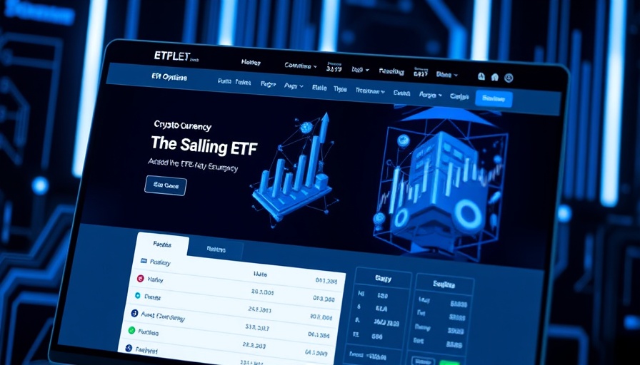 Solana CEO Apologizes for Cursed Ad webpage highlighting crypto ETFs.