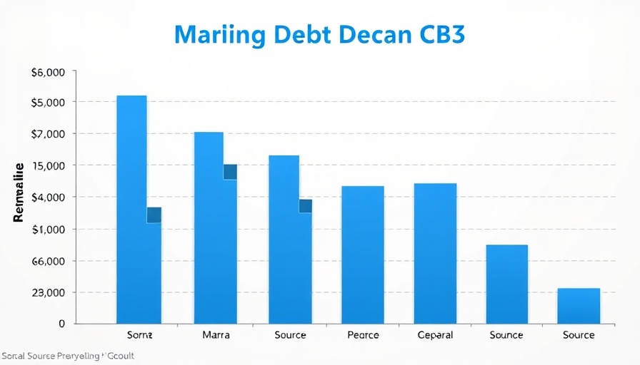 Bar chart showing maturing debt analysis for economic strategy.