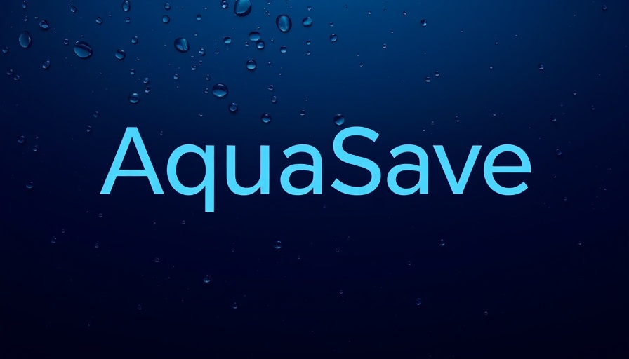 AquaSave launches water saving DePIN with peaq logo.