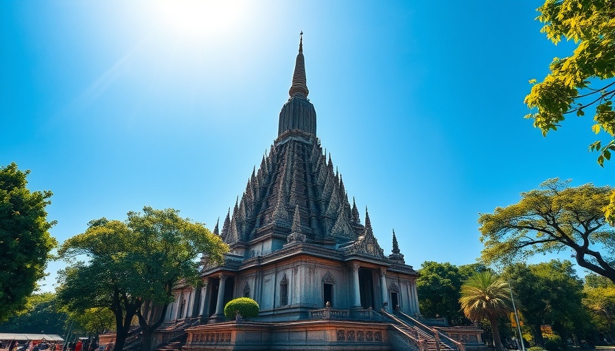 Wat Arun in Bangkok on a 2 days itinerary, sunny day.