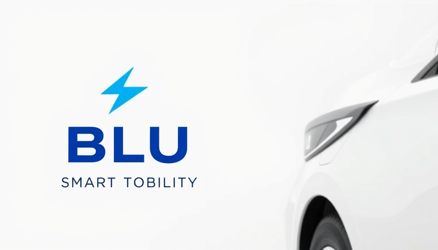 BluSmart logo with white EV depicting ride-hailing crisis.