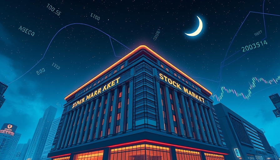 Stock market holiday March 31, 2025, night scene illustration