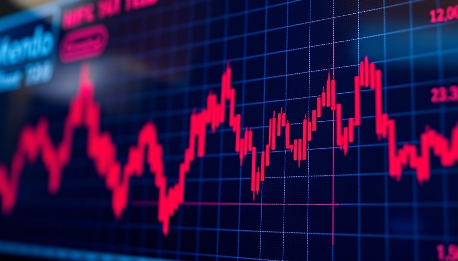 Graph showing Nintendo stock's price performance over time.