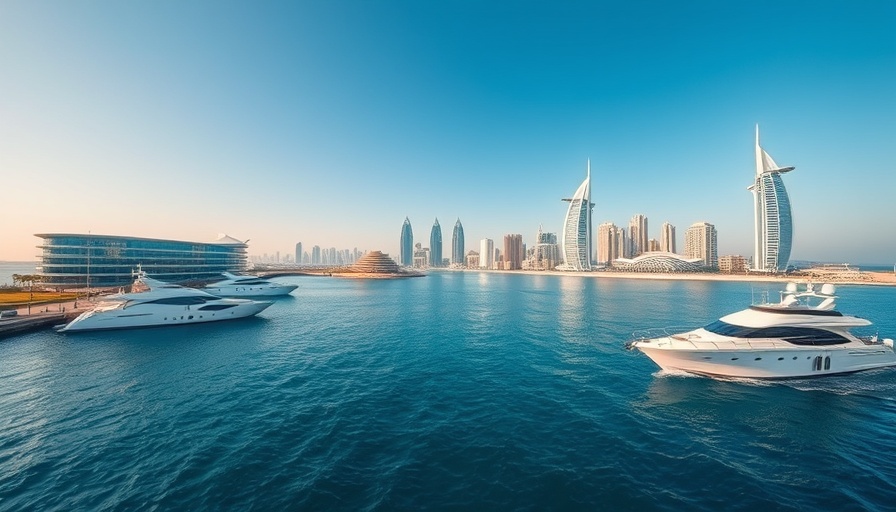 Scenic view of Abu Dhabi's waterfront, ideal family holiday destination