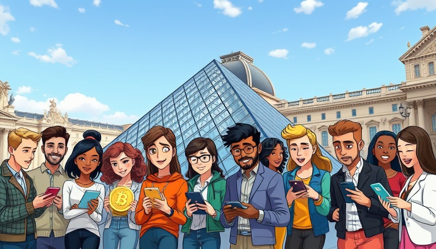 Paris Blockchain Week 2025 animated panel discussion.
