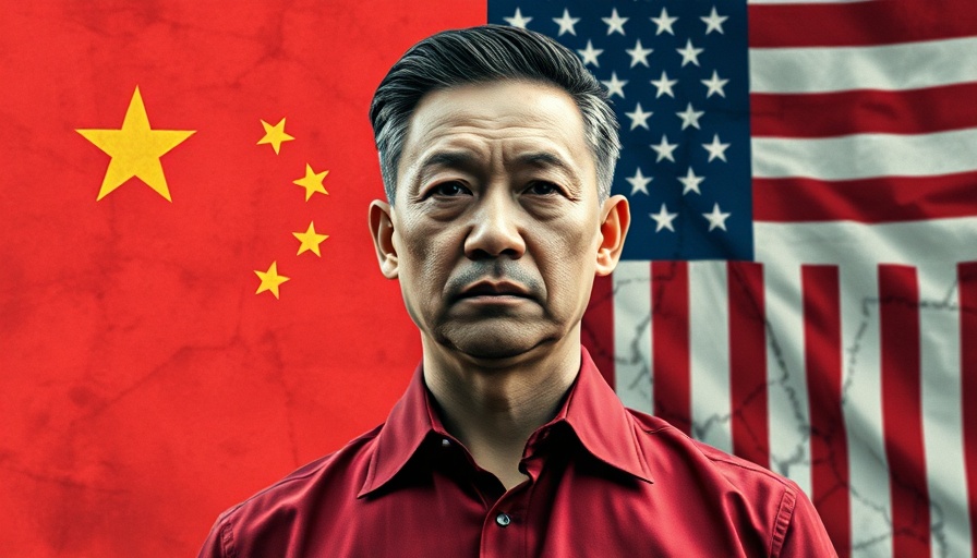 Bitcoin and Ethereum market response to tariffs illustrated with USA and China flags.