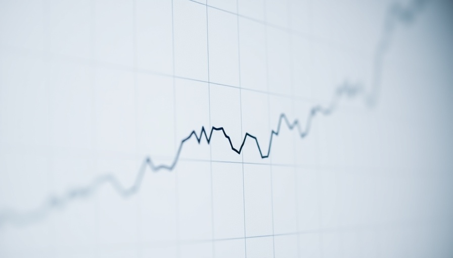Graph showing a stable financial trend with faint gridlines.