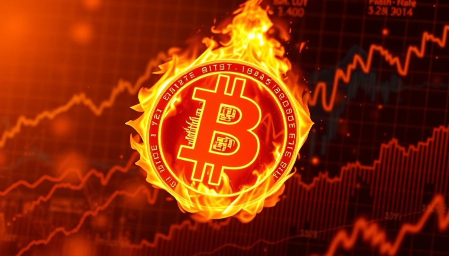 Fiery Bitcoin image representing multi-proposer consensus in blockchain.