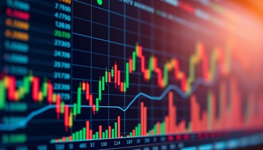 AI Market Outlook Forex Trading chart with rising trend.