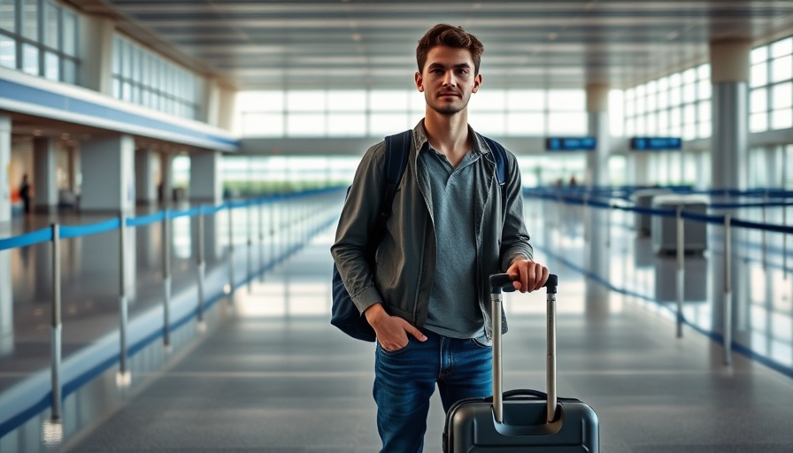 Passenger waiting at Delhi airport due to flight delays.