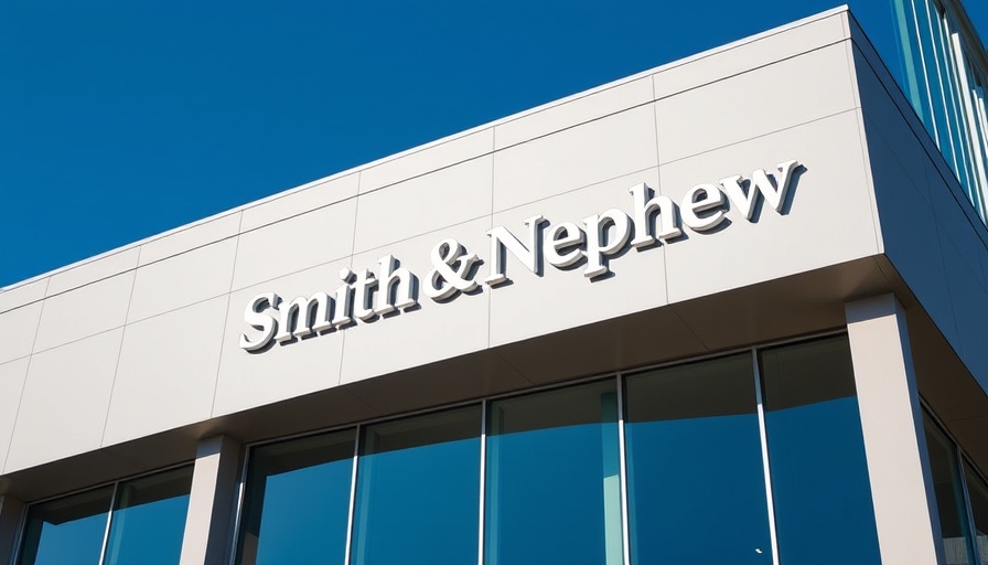 Smith & Nephew future prospects symbolized by the company's building.