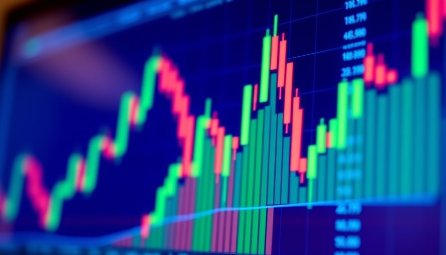 Financial chart depicting AI market outlook, impact of US Dollar Index.