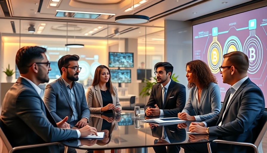 Modern office scene representing SEC crypto-friendly approach discussion