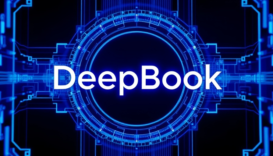 DeepBook Protocol DEEP price surge, abstract blue digital design.
