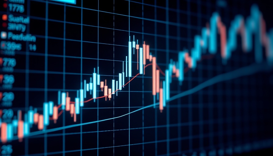 Financial chart depicting BlackRock Bitcoin ETF investment trends.