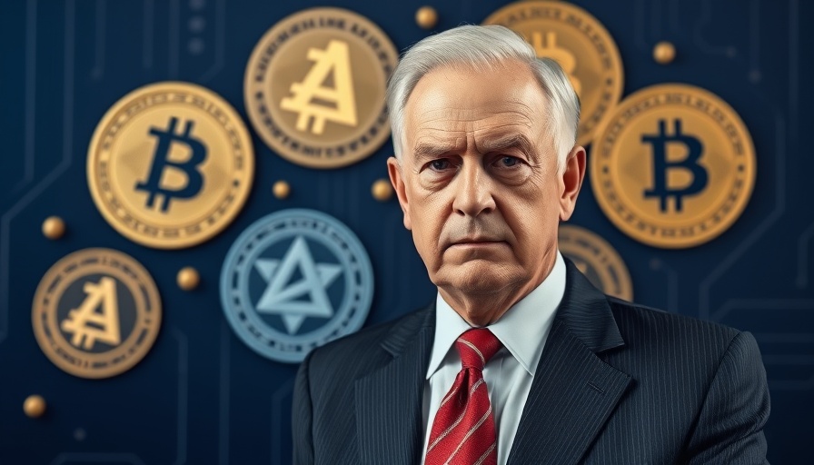 SEC delays altcoin ETFs with digital symbols and serious figure.