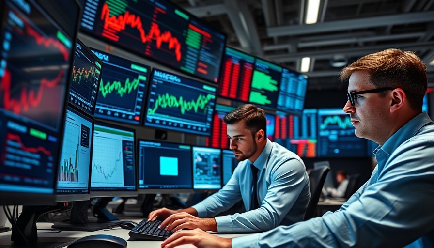 Professionals analyze financial data amid OPEC oil price impacts.