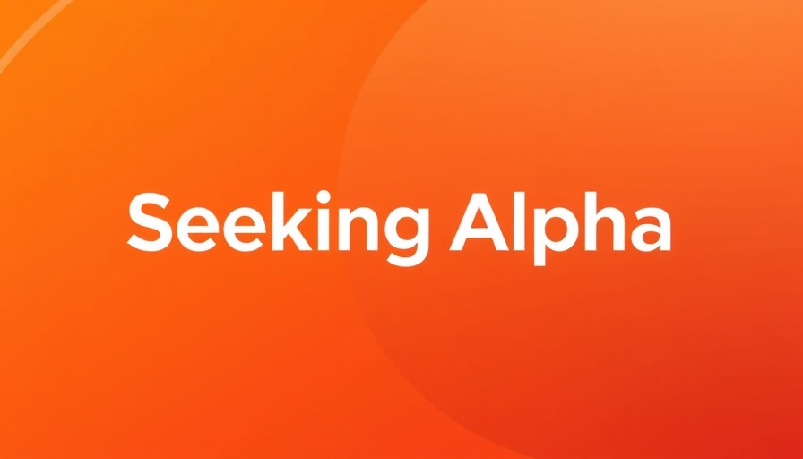 Seeking Alpha logo on vibrant gradient background