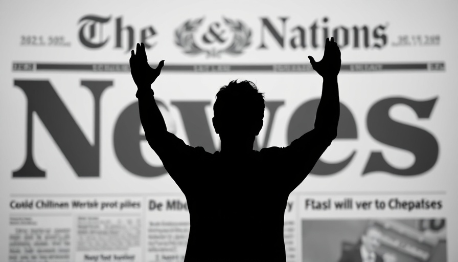 Silhouette shrugging before WSJ backdrop, Changpeng Zhao WSJ Smear.
