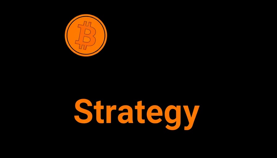 Silhouette with Bitcoin symbol over 'Strategy' text, MicroStrategy BTC premium