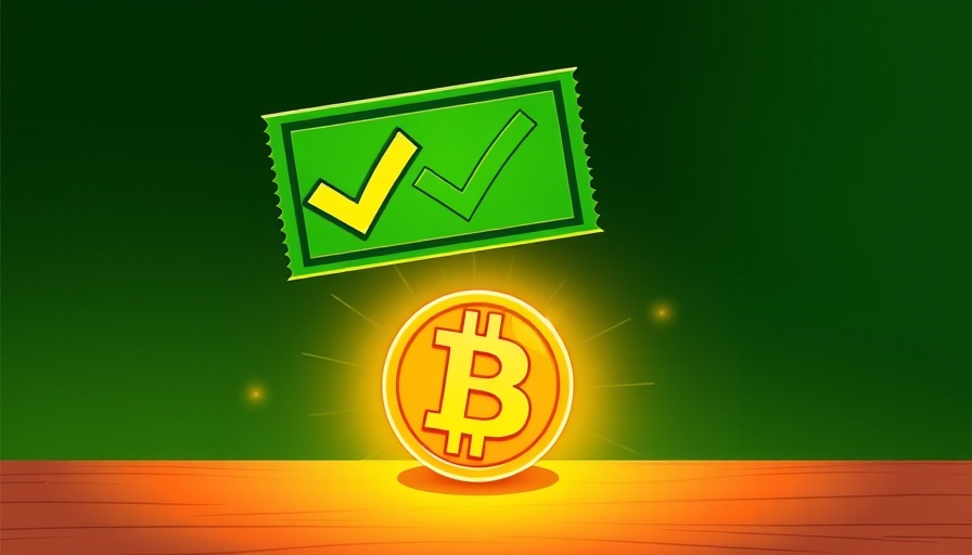 Sberbank Bitcoin-Linked Bonds approval concept, cartoon style.