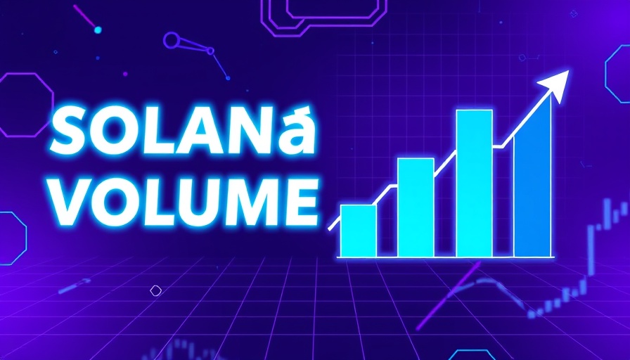 Solana Volume Bots graphic with growth chart.