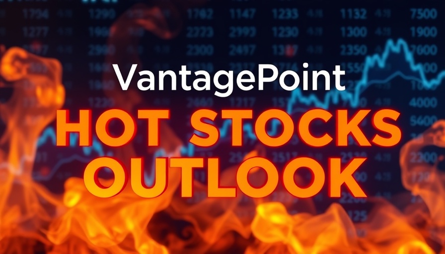 VantagePoint A.I. trading predictions with fiery 'HOT STOCKS' visual.