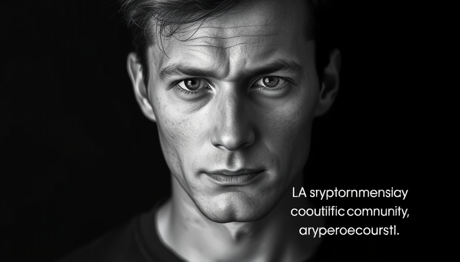 Portrait with text on Sybil resistance in cryptocurrency innovation.