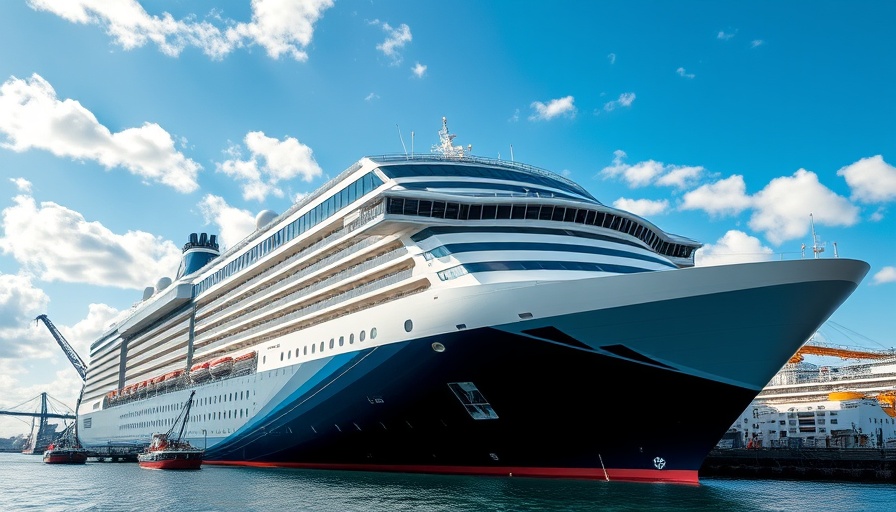 Costa Toscana Mediterranean cruise ship docked at port.