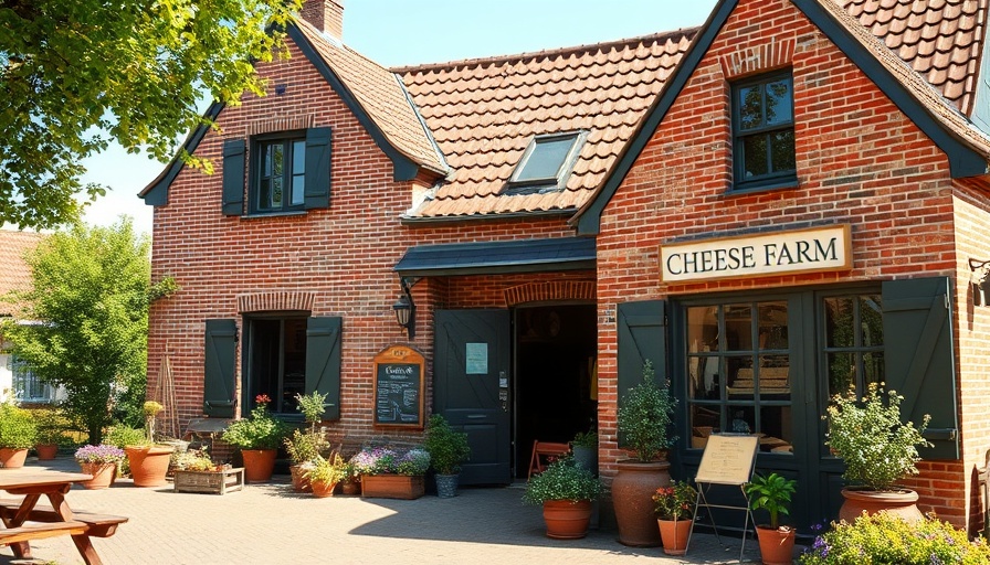 Henri Willig Cheese farm visit in Katwoude, Holland, rustic Dutch setting.