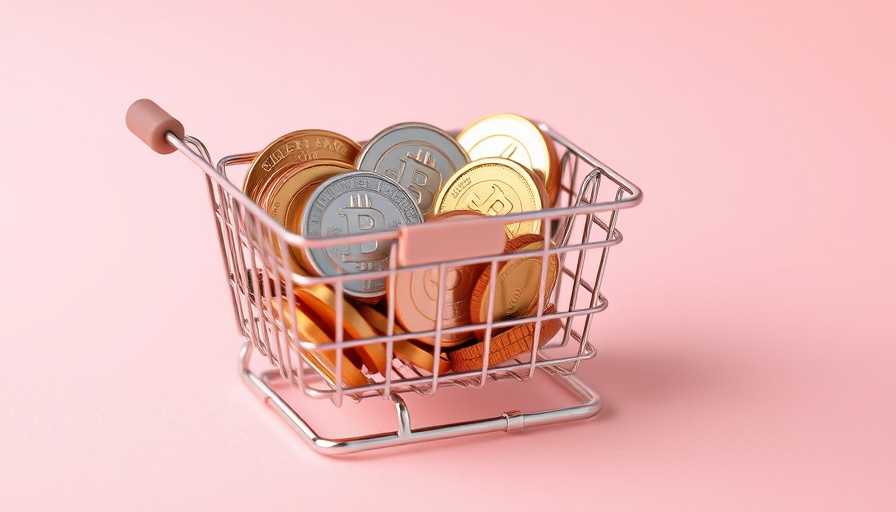 Galaxy Digital raises $175 million, represented by crypto coins in a basket.