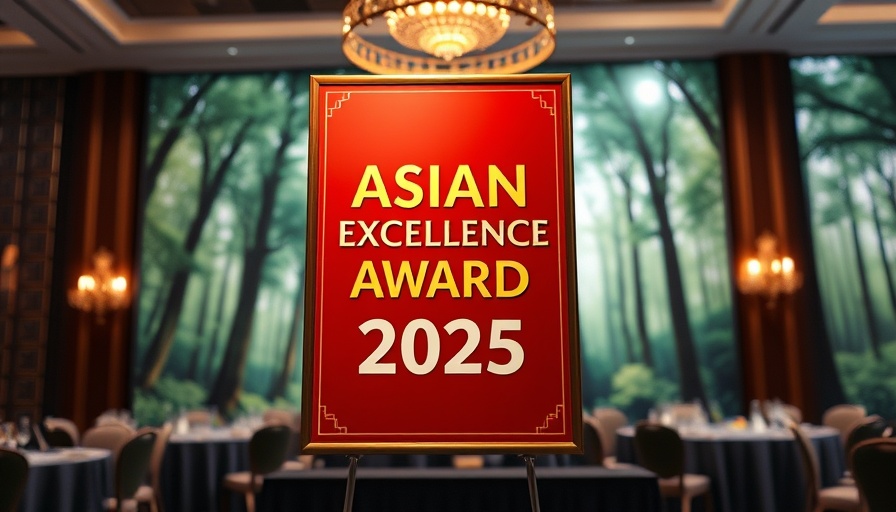 SM Prime ESG Honors Asian Excellence Award announcement.