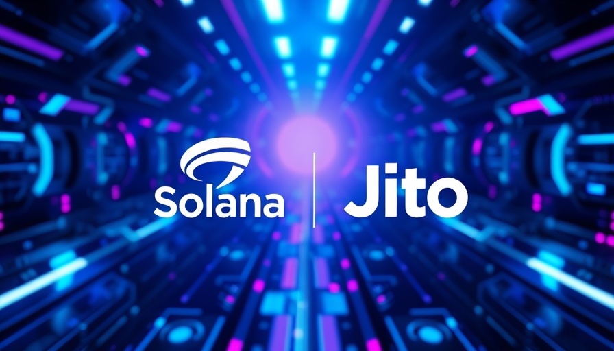 Solana and Jito logos for fee distribution upgrade concept
