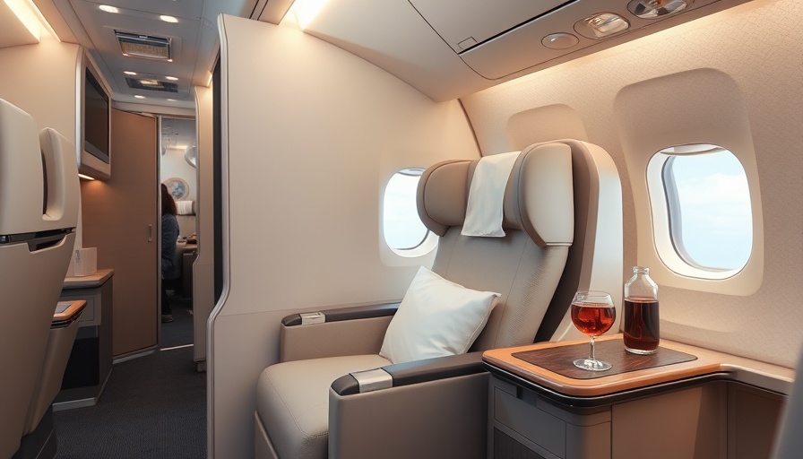 Luxurious airplane first-class seat showing comfort and elegance, Points Valuation 2025.