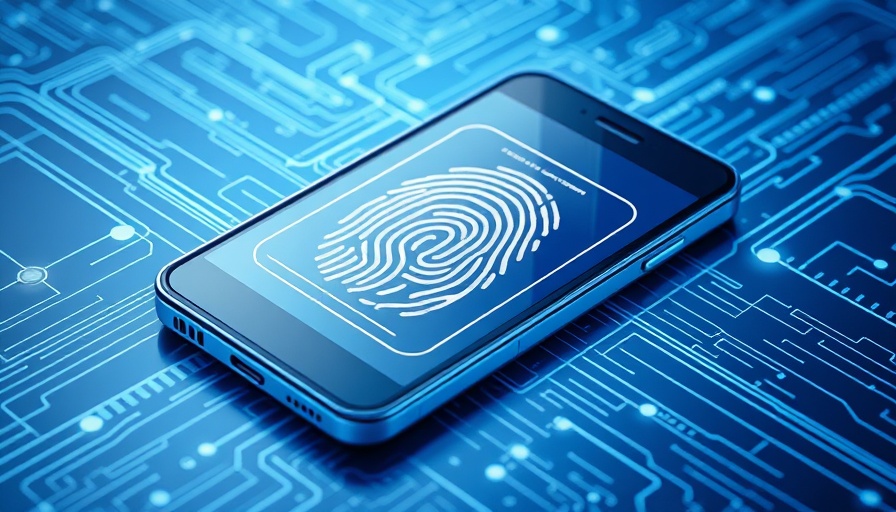 OKX strict ID demands depicted via fingerprint ID overlay on smartphone.