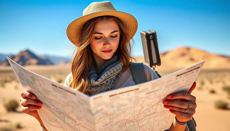 Young driver reading a map on a road trip for first road trip tips.
