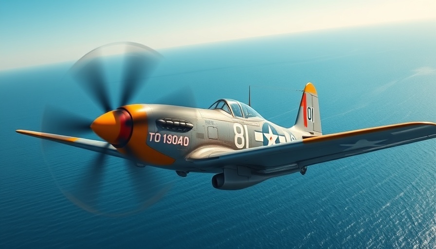 Vintage plane in flight symbolizing historic record passenger traffic 2025.