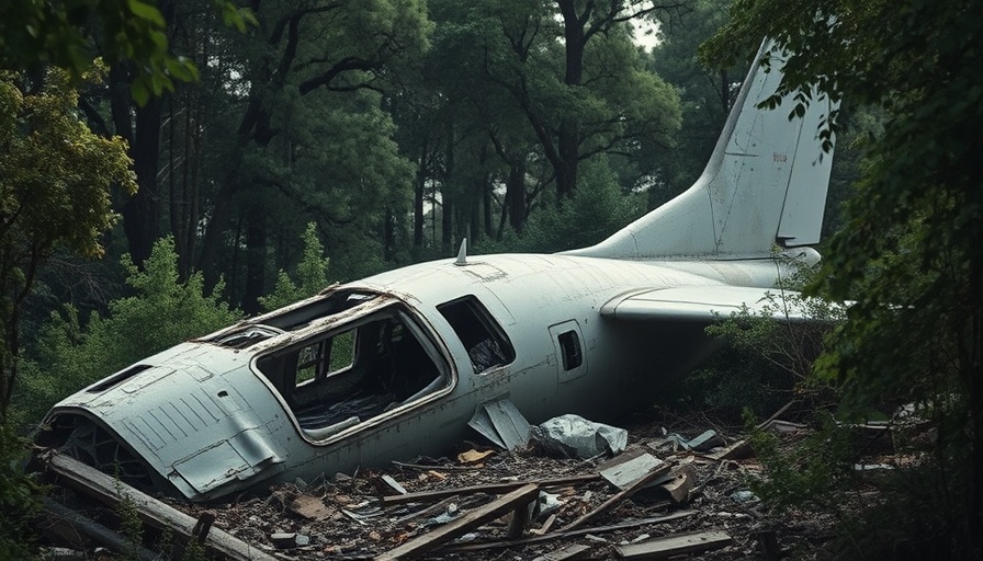 Air India AI171 crash scene with damaged tail for insights