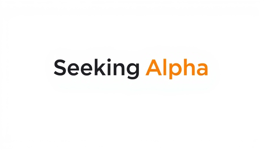 Minimalistic Seeking Alpha logo with orange alpha.