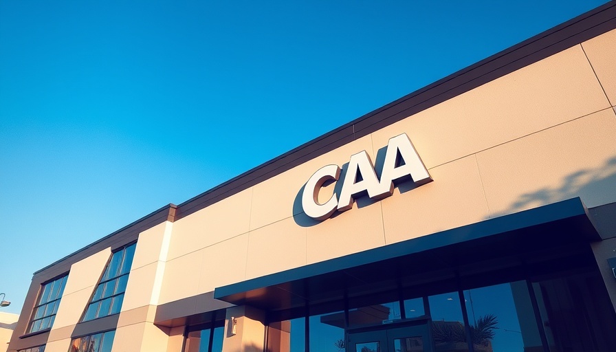 CAA building highlighting membership benefits for travellers.