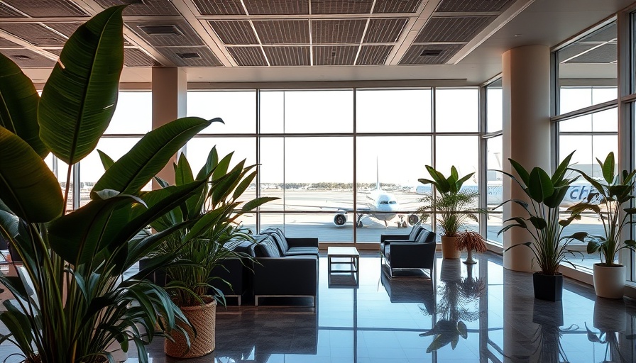 Tallinn Airport LHV Lounge interior with modern decor.