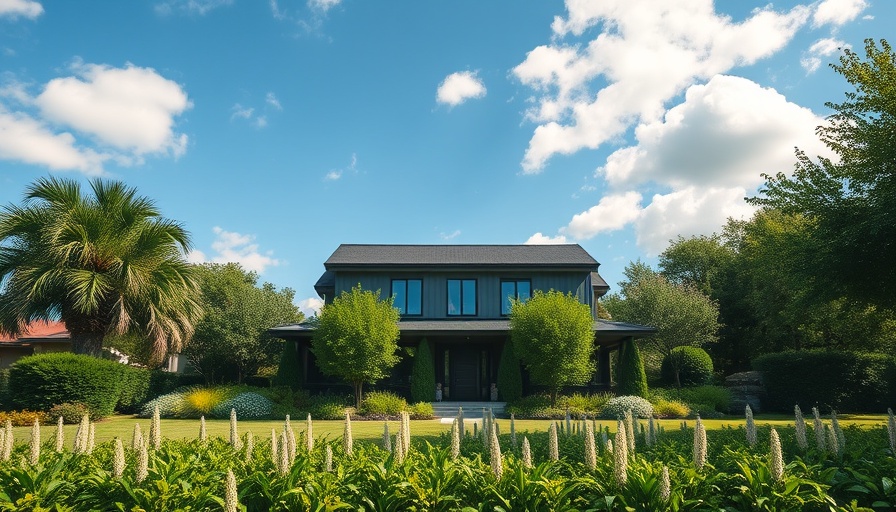 Modern suburban house representing joint ownership of inherited home.