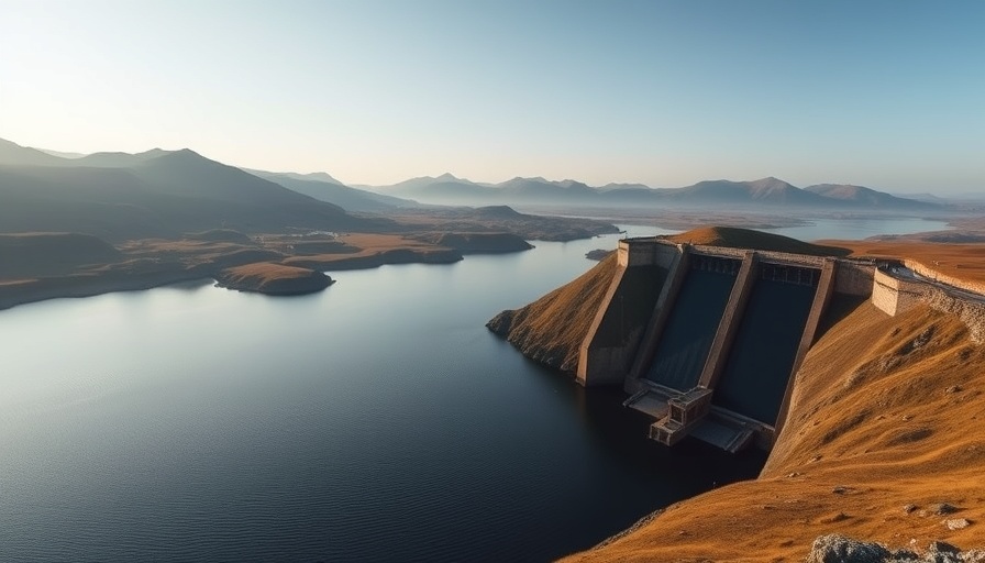 Elan Valley dam with tranquil waters, a scenic adventure.