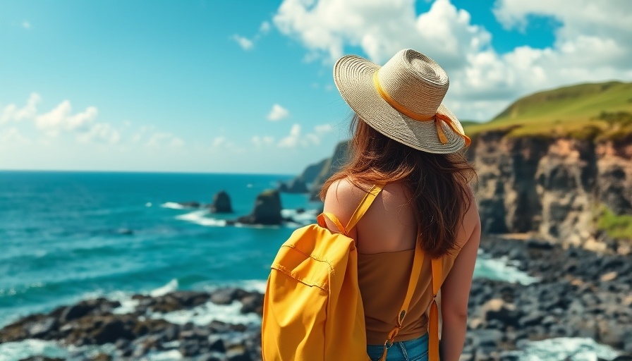 Traveler enjoys secluded US coastline, avoiding tourist traps.