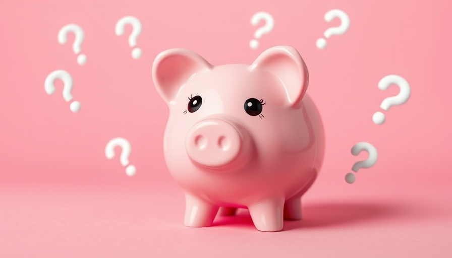 OCCI high yield risks represented by a piggy bank with question marks.