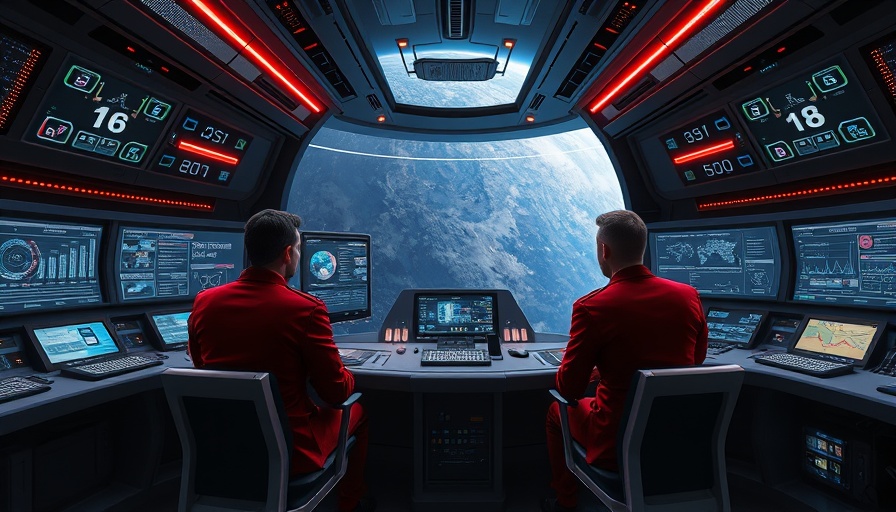 Ozak AI cryptocurrency investment in a futuristic command center.
